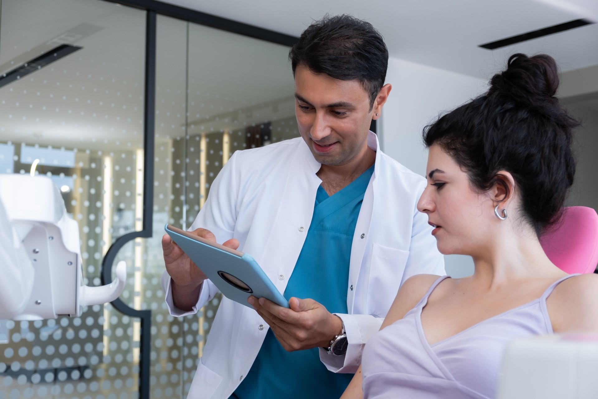 Dentist and Patient